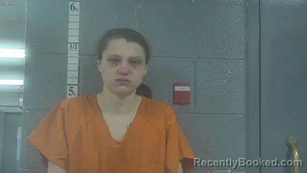 Mugshot of MIRANDA SUMMER ELLA MATTINGLY booked in Bullitt County, Kentucky on April 12, 2026