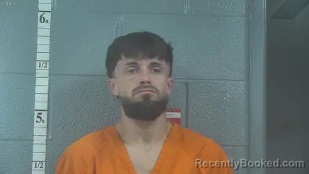 Mugshot of Nicholas Allen Pierson booked in Bullitt County, Kentucky on September 6, 2026