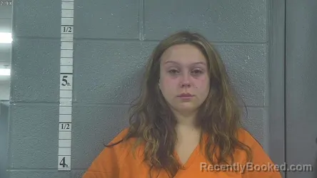 Mugshot of PAIGE NICHOLE SHAW booked in Bullitt County, Kentucky on July 11, 2026
