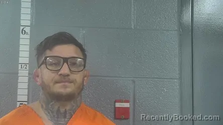 Mugshot of RUBEN JORDAN WARR booked in Bullitt County, Kentucky on April 1, 2026