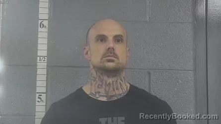 Mugshot of SEAN PAUL COOKSEY booked in Bullitt County, Kentucky on April 3, 2026