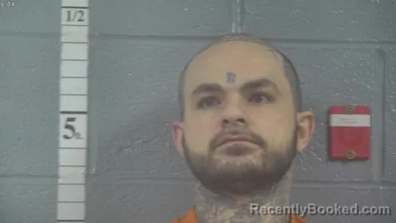 Mugshot of TYLER L MORGAN booked in Bullitt County, Kentucky on March 27, 2026