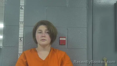 Mugshot of Terissa Leighann Stewart booked in Bullitt County, Kentucky on July 27, 2026