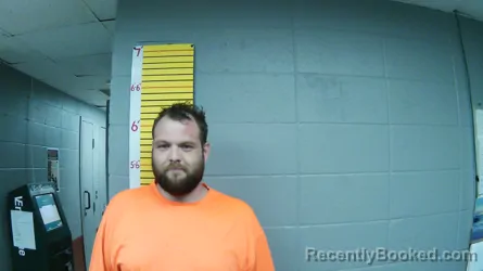 Mugshot of KYLE DAVID HUGHES booked in Butler County, Kentucky on March 22, 2026