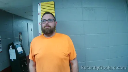 Mugshot of JOSHUA DEARING booked in Butler County, Kentucky on April 3, 2026