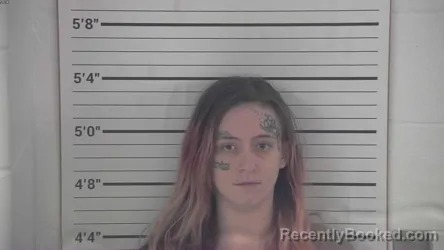 Mugshot of Alexis Sydney Worley booked in Campbell County, Kentucky on August 28, 2026