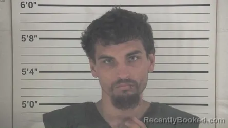 Mugshot of Damien James Phillips booked in Campbell County, Kentucky on August 20, 2026