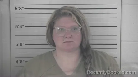 Mugshot of Heather Lynn Hall booked in Campbell County, Kentucky on September 30, 2026