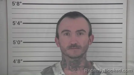 Mugshot of Jerry Wayne Huff booked in Campbell County, Kentucky on August 15, 2026