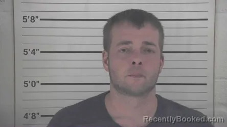 Mugshot of Jeffery Dean Hoskins booked in Campbell County, Kentucky on August 29, 2026