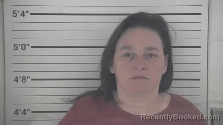 Mugshot of Kristina Michelle Akers booked in Campbell County, Kentucky on October 22, 2026
