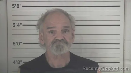 Mugshot of Linville Scott Hall booked in Campbell County, Kentucky on August 20, 2026