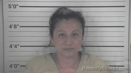 Mugshot of MARIVEL GARCIA-ROJAS booked in Campbell County, Kentucky on July 16, 2026