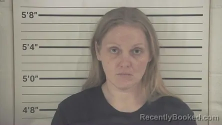 Mugshot of Megan Ann Hensley booked in Campbell County, Kentucky on September 2, 2026
