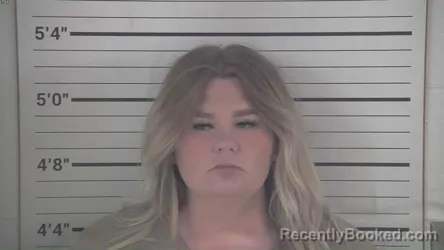 Mugshot of Olivia Ali Beckham booked in Campbell County, Kentucky on September 11, 2026