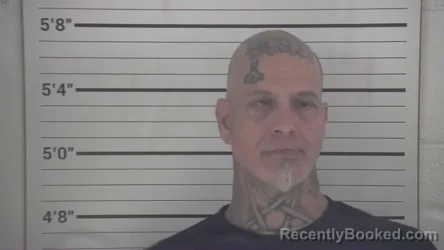 Mugshot of Phillip Scott Heslar booked in Campbell County, Kentucky on August 14, 2026