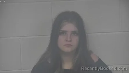 Mugshot of Abigail Barratt booked in Carroll County, Kentucky on September 15, 2026