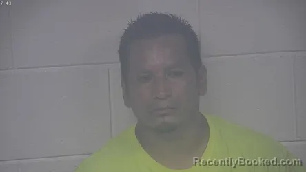 Mugshot of ANTONIO ENRIQUE BERNABE booked in Carroll County, Kentucky on July 6, 2026