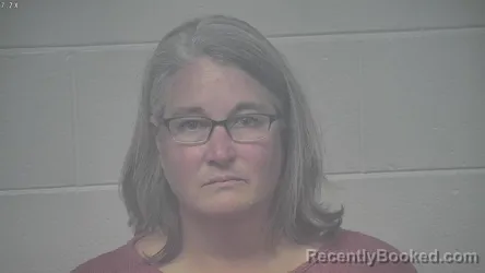 Mugshot of Adrianne Michelle Burris booked in Carroll County, Kentucky on September 3, 2026