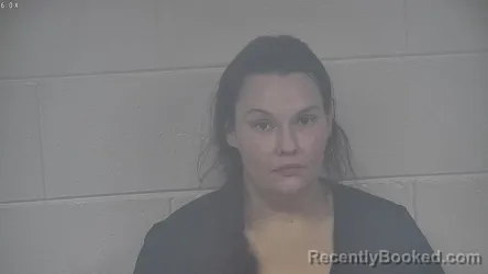 Mugshot of Ashley Tackett booked in Carroll County, Kentucky on August 26, 2026