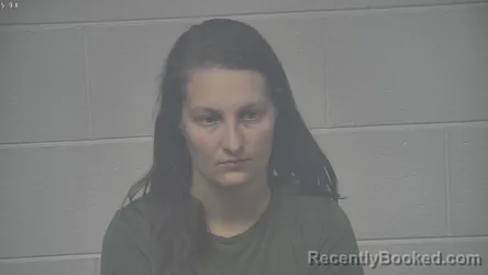 Mugshot of Britany Foreman booked in Carroll County, Kentucky on October 1, 2026