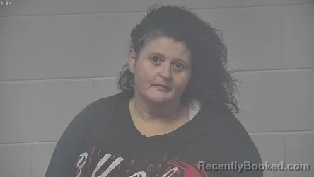 Mugshot of Charlotte Ann Adams booked in Carroll County, Kentucky on August 27, 2026