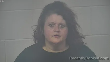 Mugshot of Charlotte Adams booked in Carroll County, Kentucky on September 30, 2026