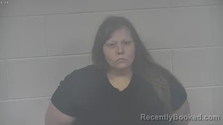Mugshot of Crystal Mays booked in Carroll County, Kentucky on August 28, 2026