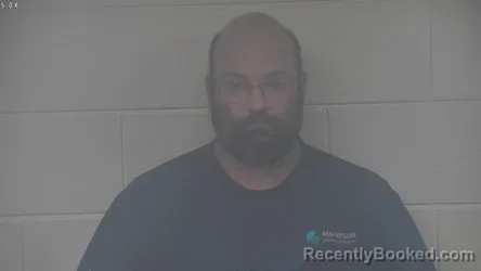 Booking photo from Carroll County, Kentucky