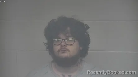 Booking photo from Carroll County, Kentucky