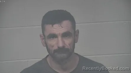 Mugshot of Christopher Walters booked in Carroll County, Kentucky on September 12, 2026