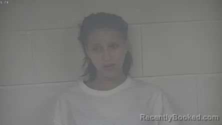 Mugshot of DESTINY D COX booked in Carroll County, Kentucky on April 13, 2026