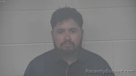Mugshot of ERICK CIRILO GONZALEZ RAMIREZ booked in Carroll County, Kentucky on August 1, 2026