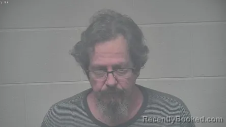 Mugshot of Gregory Scott Burns booked in Carroll County, Kentucky on October 20, 2026