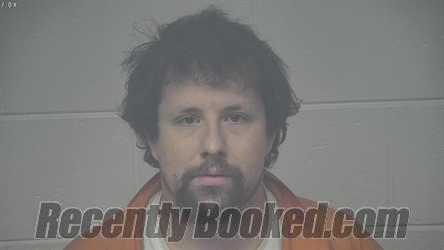 Booking photo from Carroll County, Kentucky
