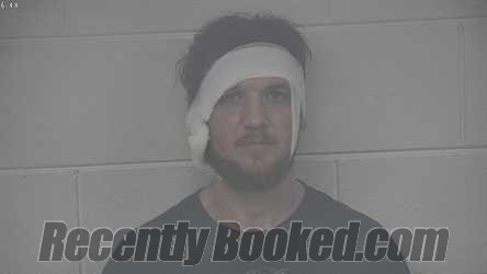Booking photo from Carroll County, Kentucky