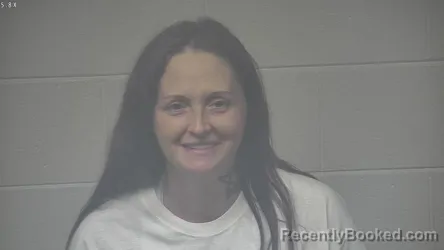Mugshot of Jessica Spivey booked in Carroll County, Kentucky on August 24, 2026