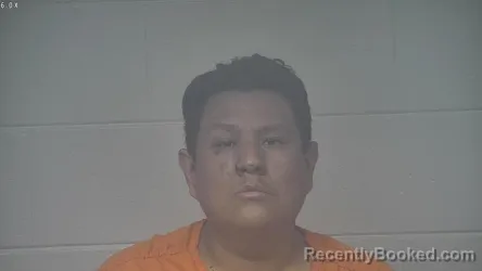 Mugshot of LUIS ANTONIO ANGEL ORDUNO booked in Carroll County, Kentucky on April 16, 2026