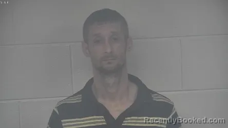 Mugshot of Matthew Jones booked in Carroll County, Kentucky on August 31, 2026