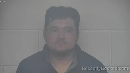 Mugshot of NICOLAS F ZUINGA booked in Carroll County, Kentucky on April 26, 2026