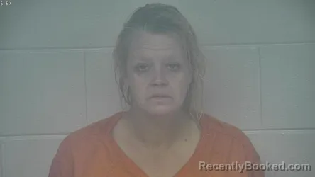 Mugshot of REBECCA RICE booked in Carroll County, Kentucky on May 8, 2026