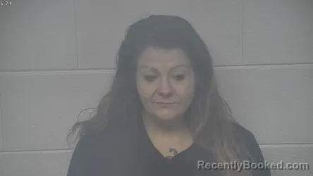 Mugshot of Rachel Walker booked in Carroll County, Kentucky on September 13, 2026