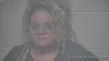 Mugshot of Suzanne Carrico booked in Carroll County, Kentucky on August 21, 2026