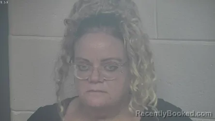 Mugshot of Suzanne Carrico booked in Carroll County, Kentucky on September 4, 2026