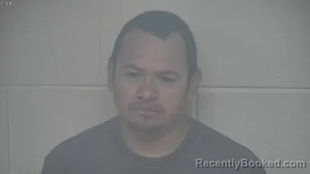 Mugshot of SAUL HERNANDEZ JUAREZ booked in Carroll County, Kentucky on June 3, 2026