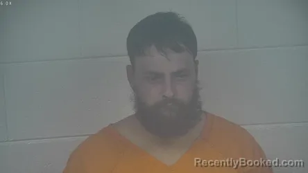 Mugshot of Stephen E Moore booked in Carroll County, Kentucky on August 29, 2026