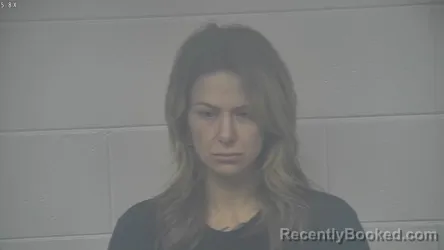 Mugshot of Synney Anne Sherrill booked in Carroll County, Kentucky on September 30, 2026