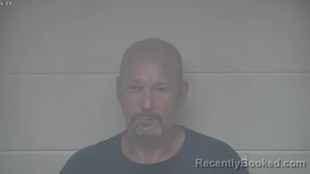 Mugshot of Tony Fields booked in Carroll County, Kentucky on August 6, 2026