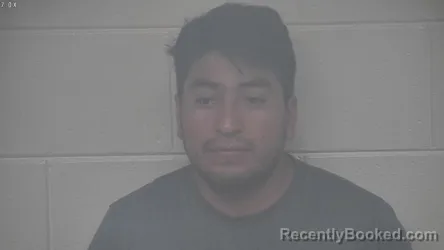 Mugshot of VALERIO CRUZ CORTES booked in Carroll County, Kentucky on June 11, 2026