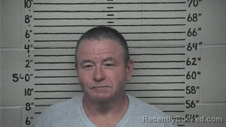 Mugshot of DANIEL RAY COX booked in Carter County, Kentucky on April 2, 2026